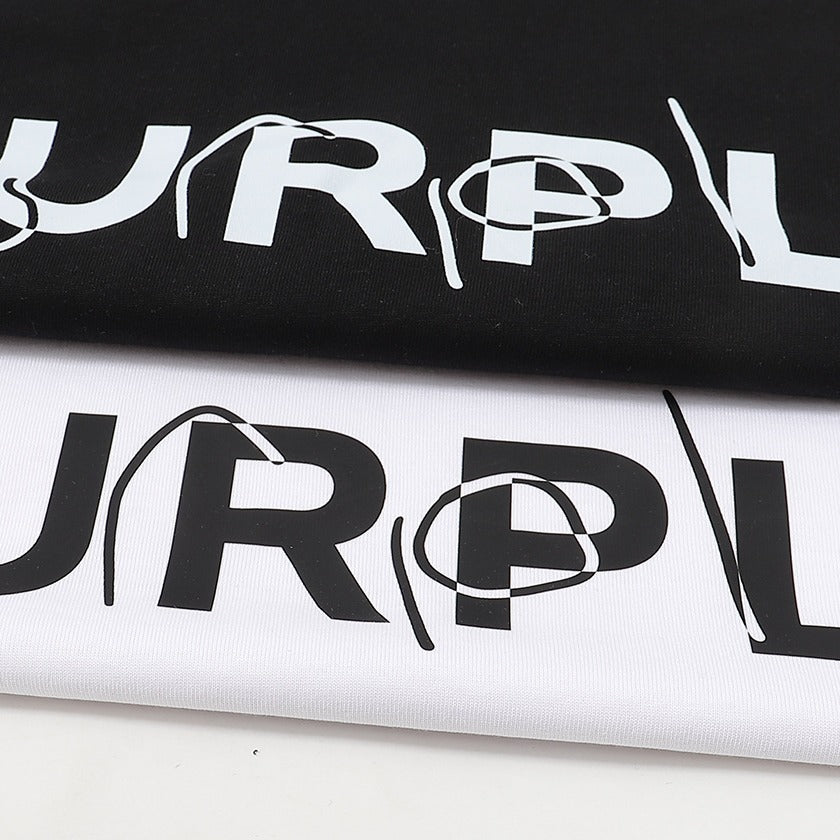 PURPLE fashion T-shirt