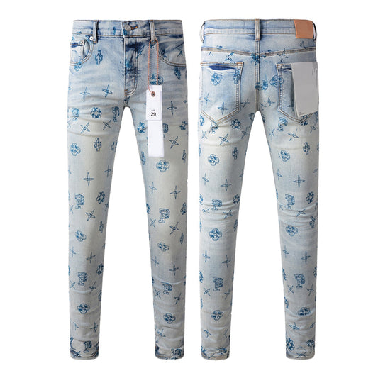 PURPLE Fashion Jeans 9063