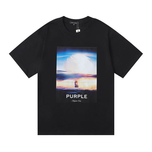 PURPLE fashion T-shirt