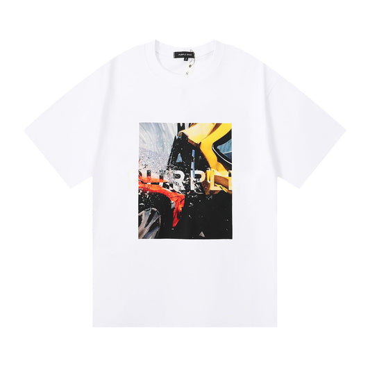 PURPLE fashion T-shirt