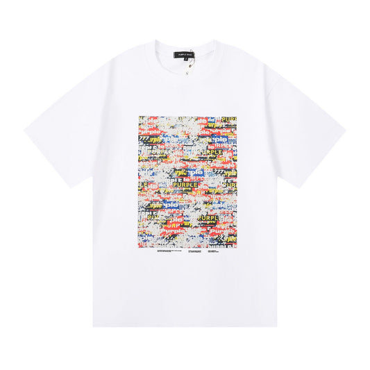 PURPLE fashion T-shirt