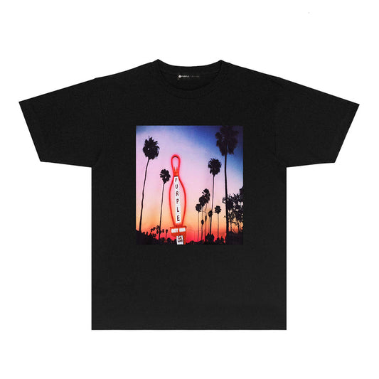 PURPLE fashion T-shirt