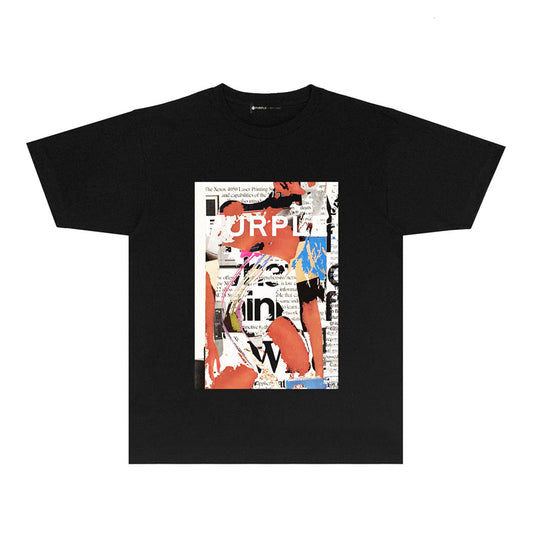 PURPLE fashion T-shirt