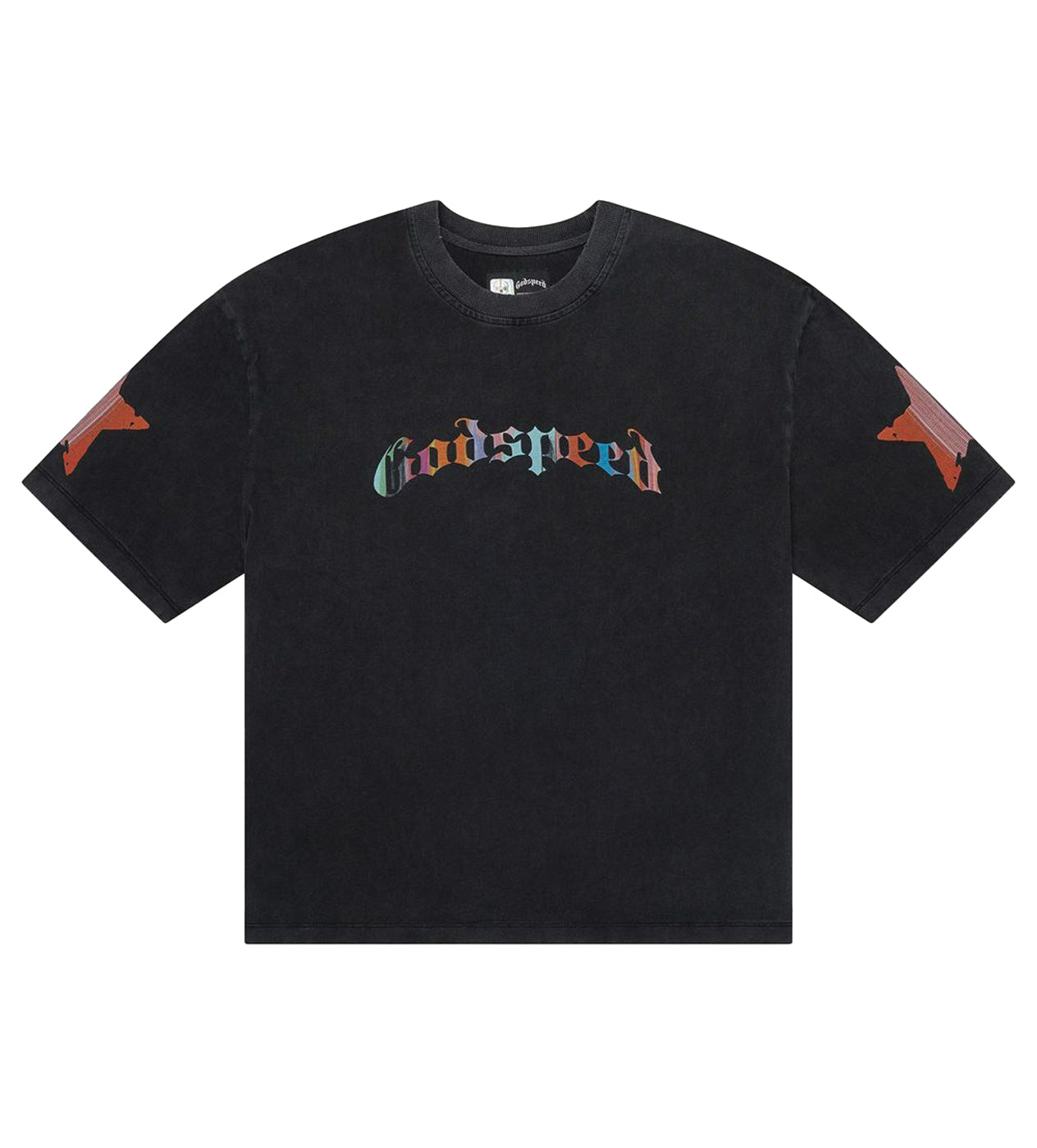 Godspeed Pastel Cowboy Tee Black