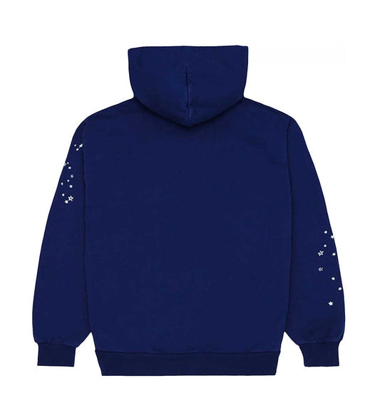 Sp5der OG Web Hoodie Navy/Pink