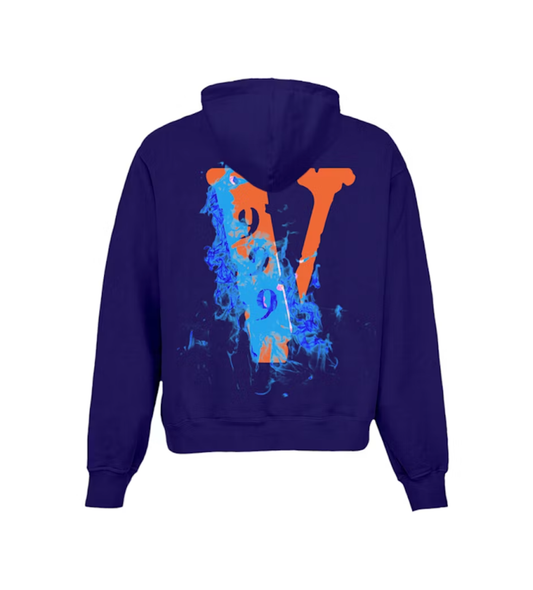 VLONE Juice Wrld Hoodie Blue