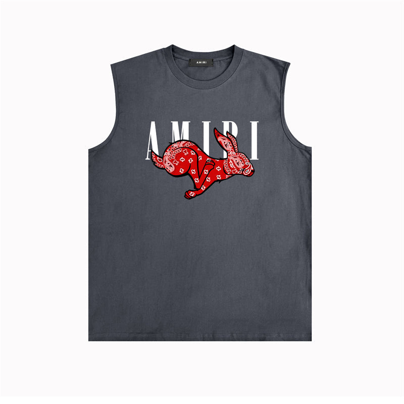 Amiri style vest