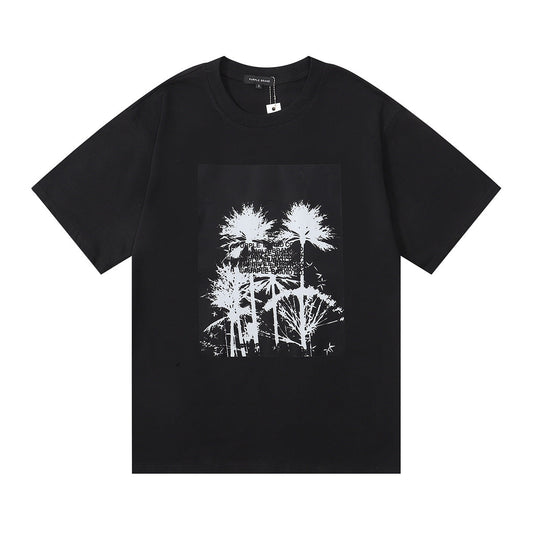 PURPLE  fashion T-shirt