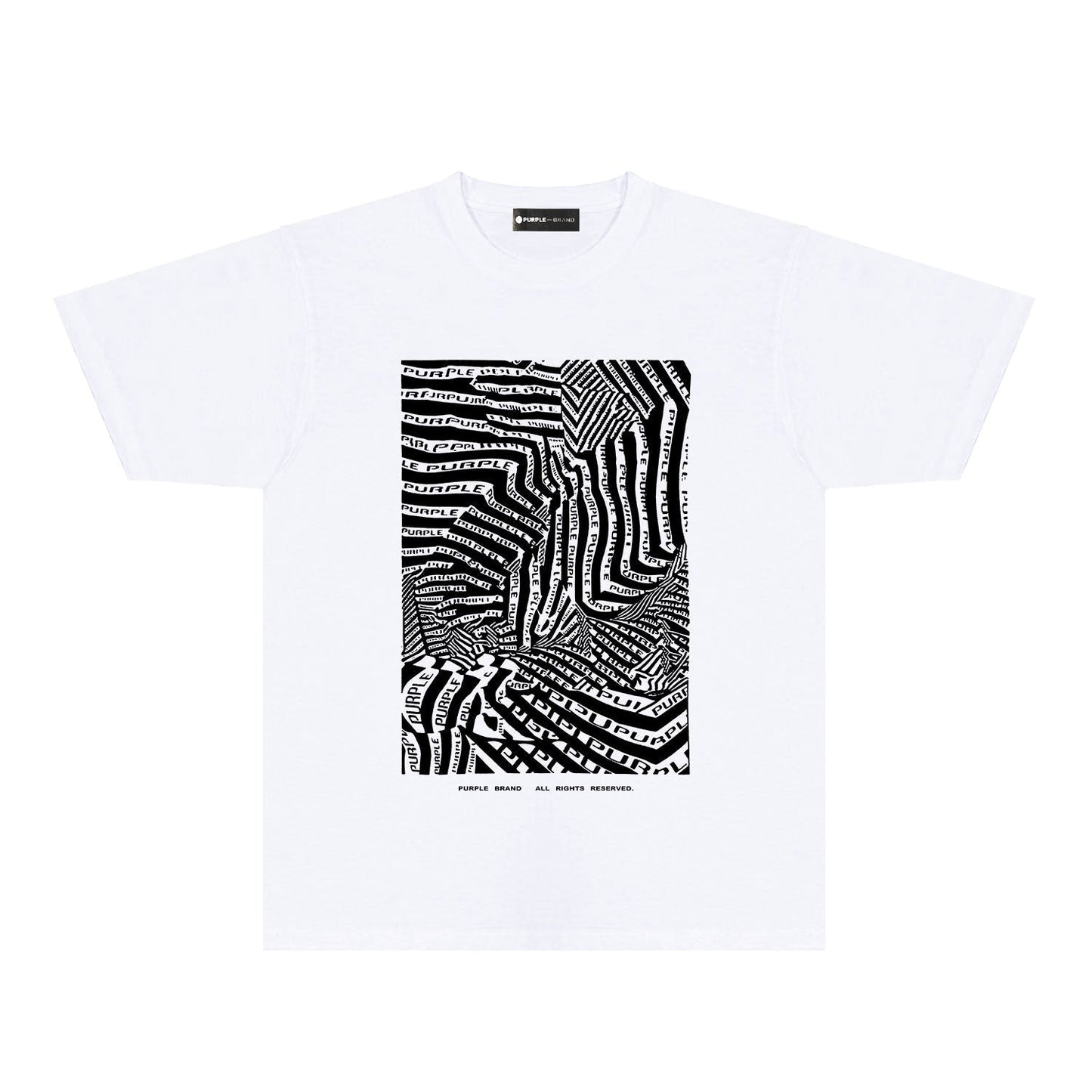 PURPLE  fashion T-shirt