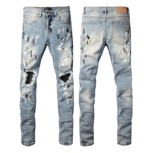 PURPLE  Fashion Jeans 9100