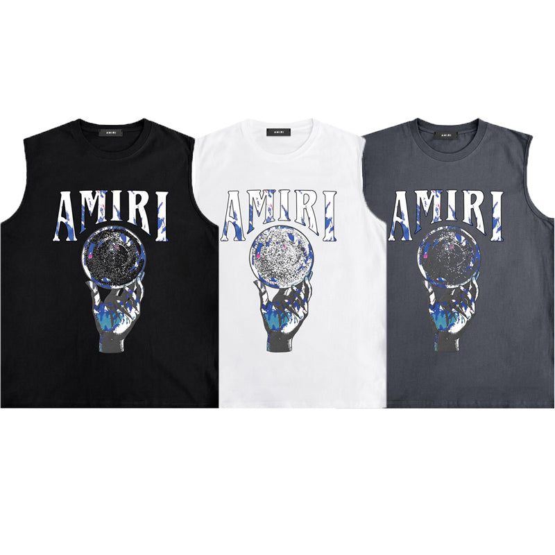 Amiri style vest