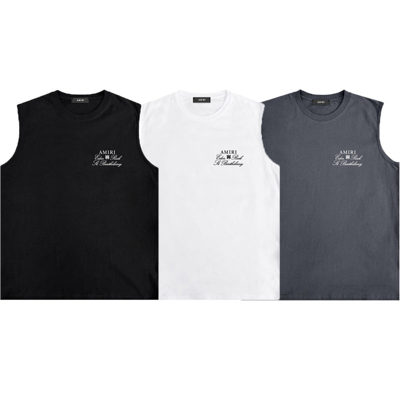 Amiri style vest