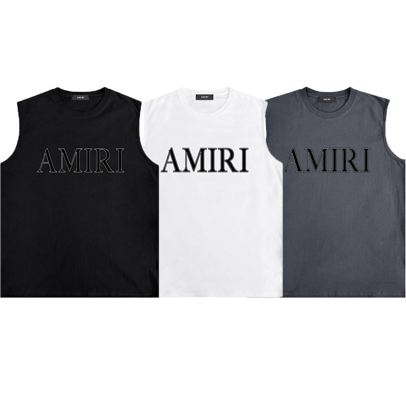 Amiri style vest