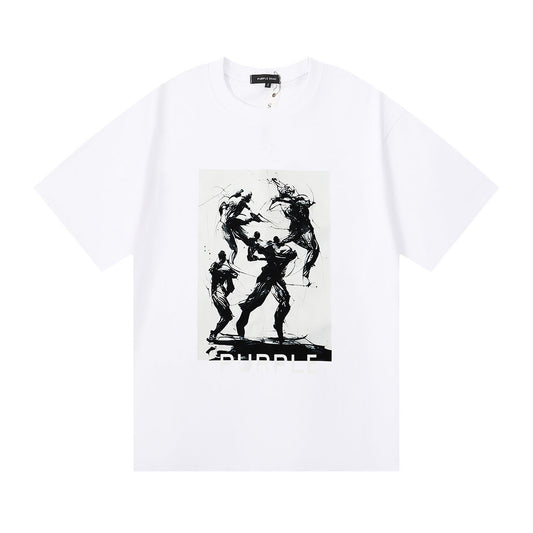 PURPLE  fashion T-shirt