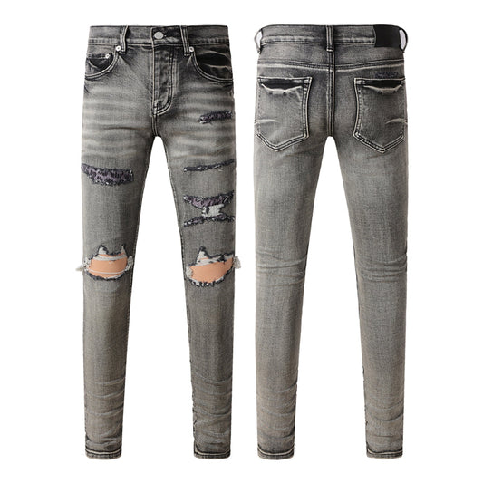 PURPLE  Fashion Jeans 9068