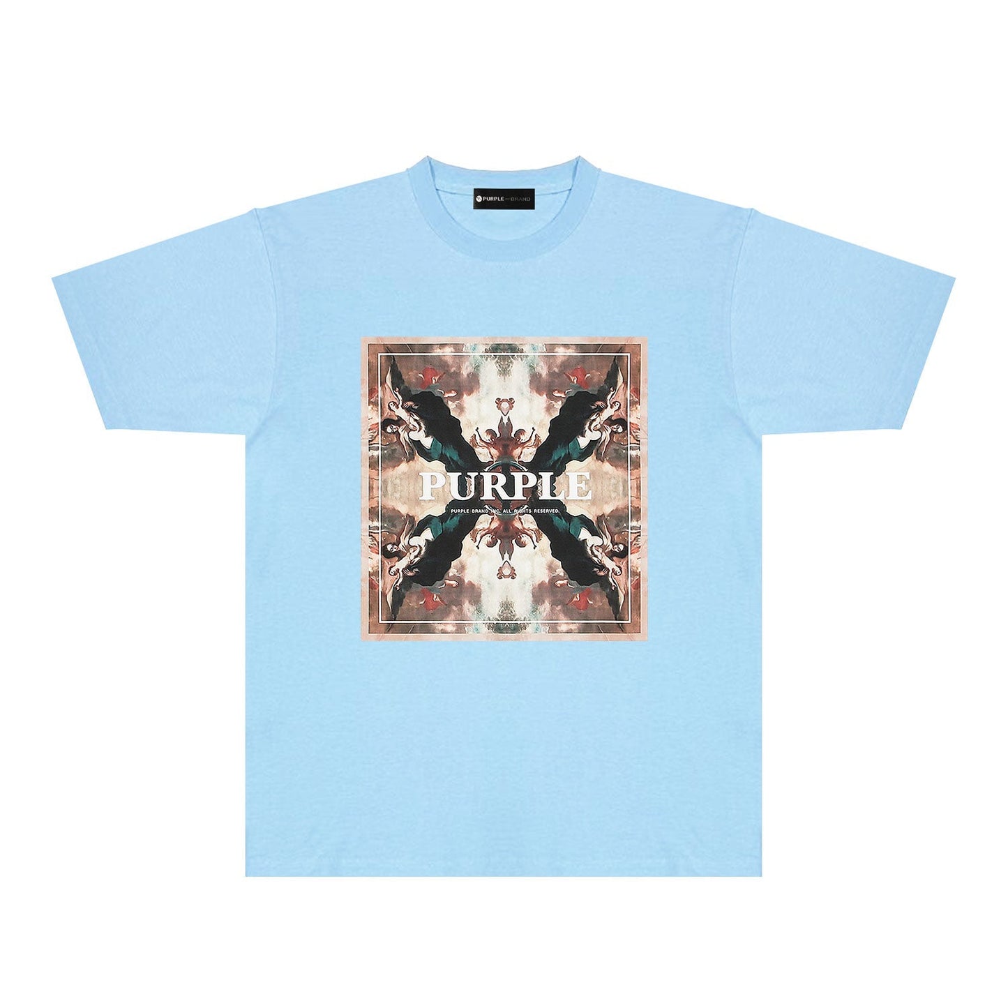 PURPLE  fashion T-shirt