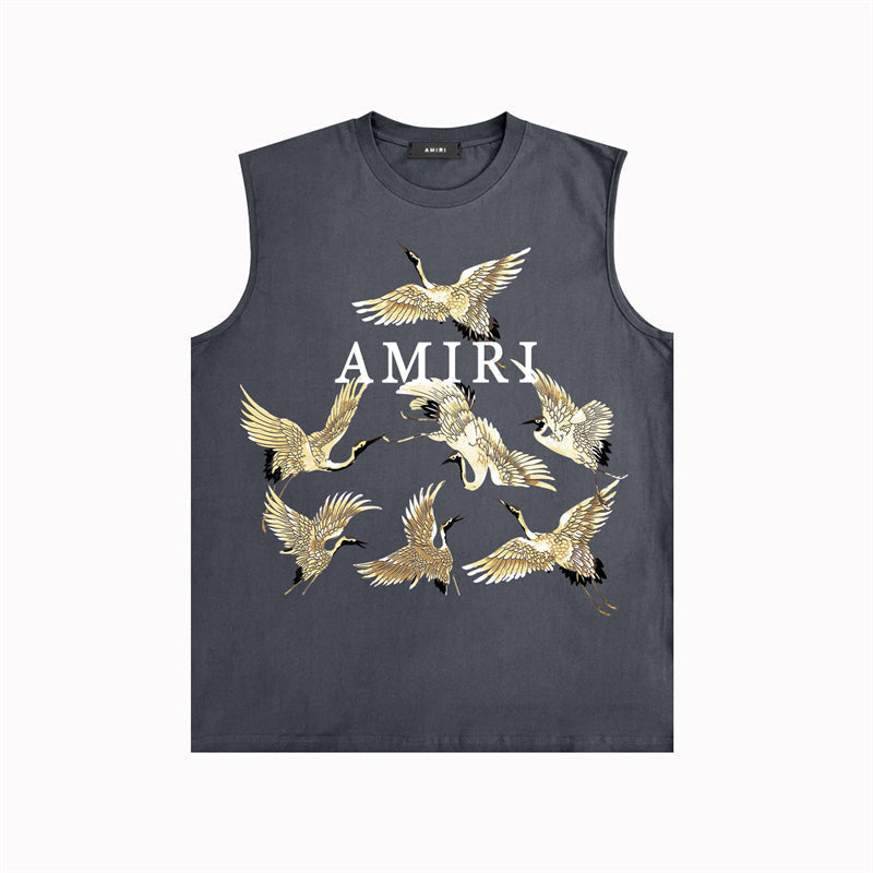 Amiri style vest