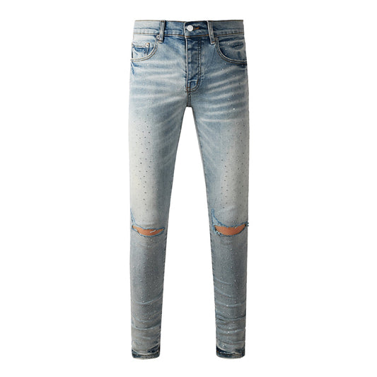 PURPLE  Fashion Jeans 9119