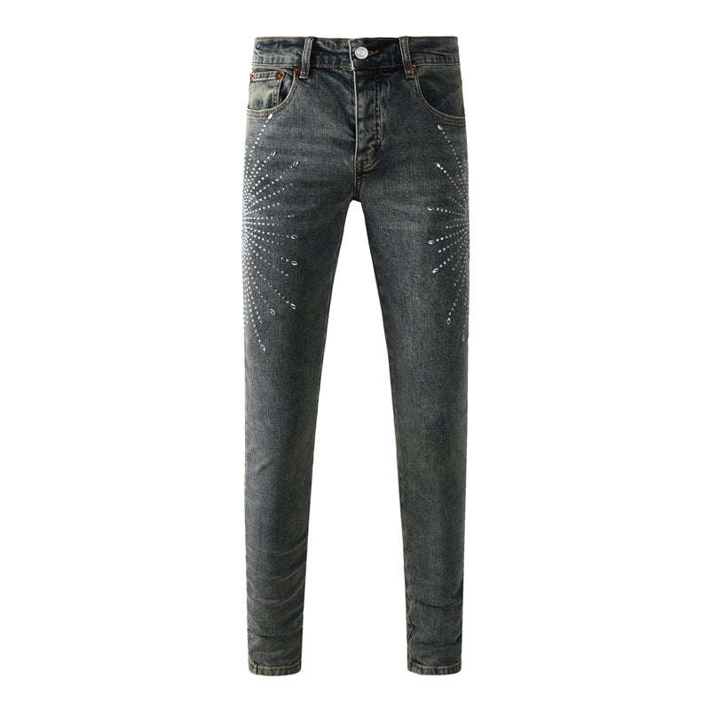 PURPLE  Fashion Jeans 9122