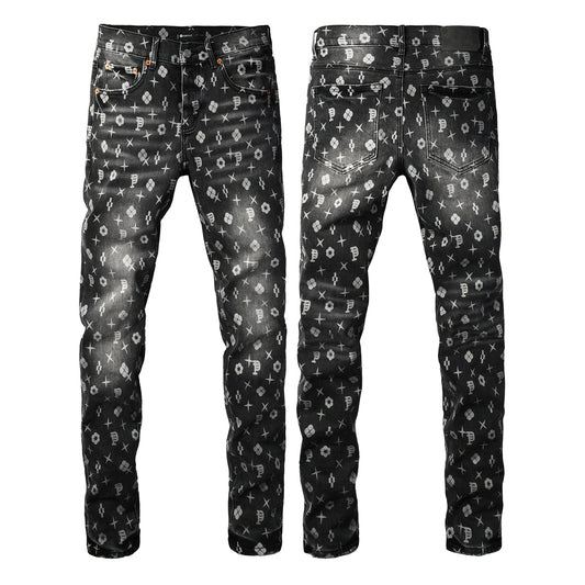 PURPLE  Fashion Jeans 9112