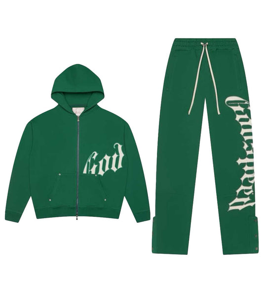 Godspeed OG Logo Sweatsuit V2 Green/White
