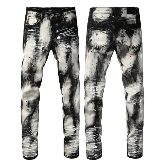 PURPLE  Fashion Jeans 9111
