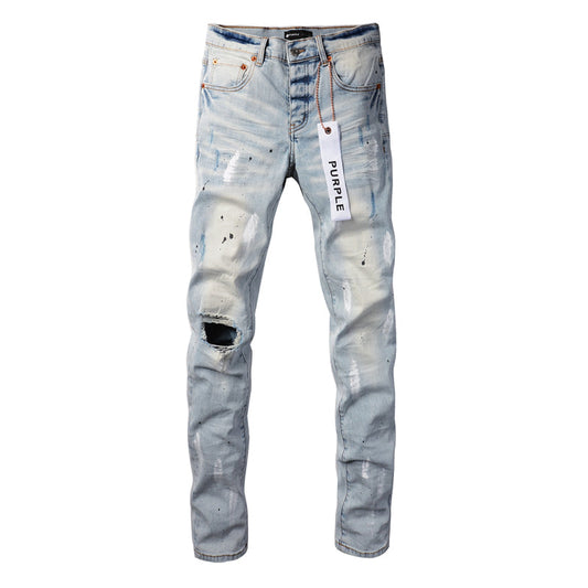 PURPLE  Fashion Jeans 9006
